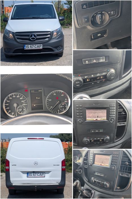 Vito 114cdi 2.2 136cp E5 , 2016, Climatronic, Camera, Inmatriculata Ro