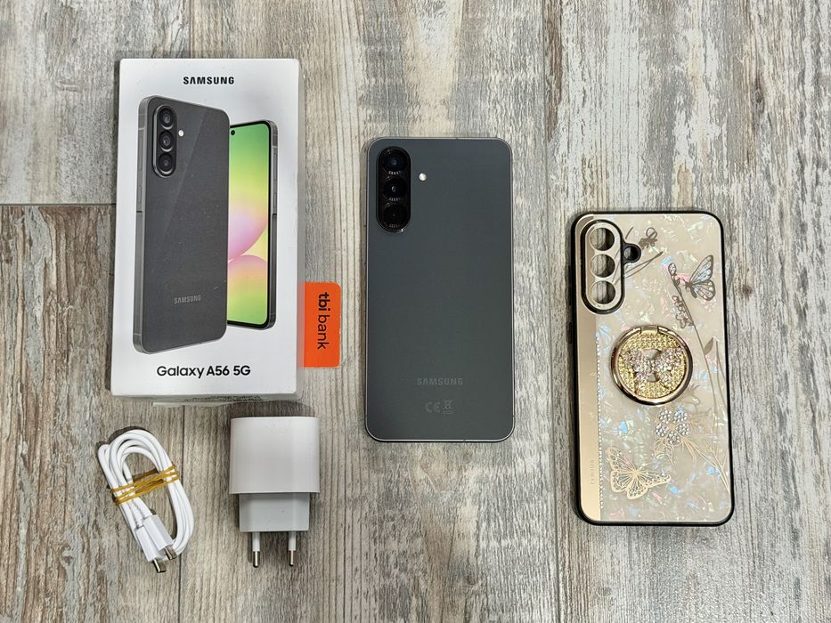 Samsung Galaxy A56 256 GB 5G Dual Sim Като Нов Dual Sim +Esim