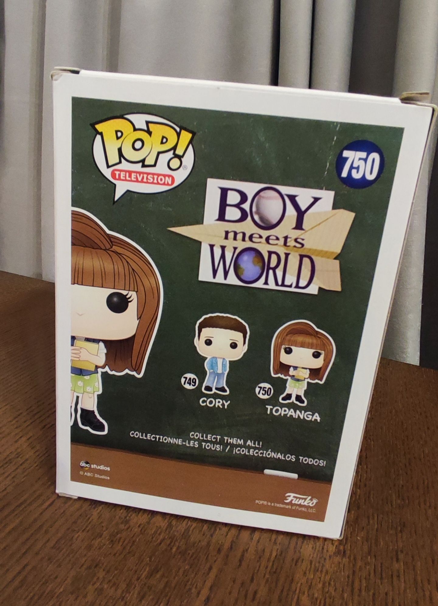 Фигурка Funko Pop- 750 Boy meets worlds, Topanga
