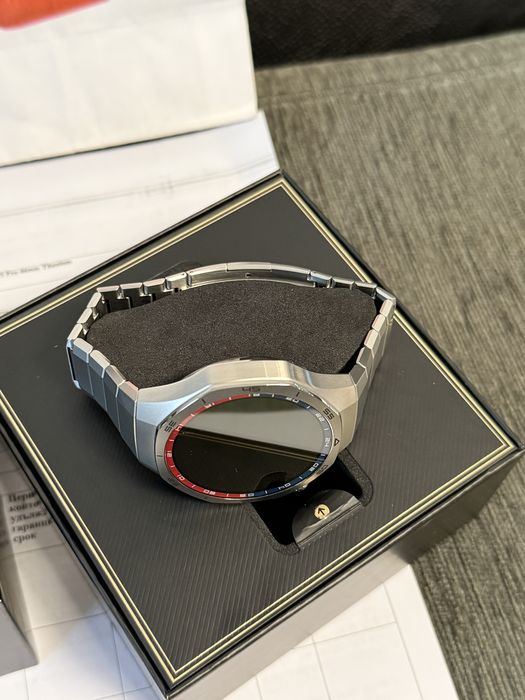 ***Чисто НОВ 46mm Huawei Watch GT 5 Pro Yettel Гаранция 2027 Titanium