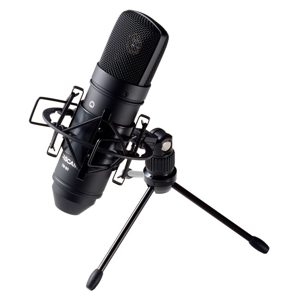 Студийный конденсаторный микрофон Tascam TM-80 B.    Всё работает