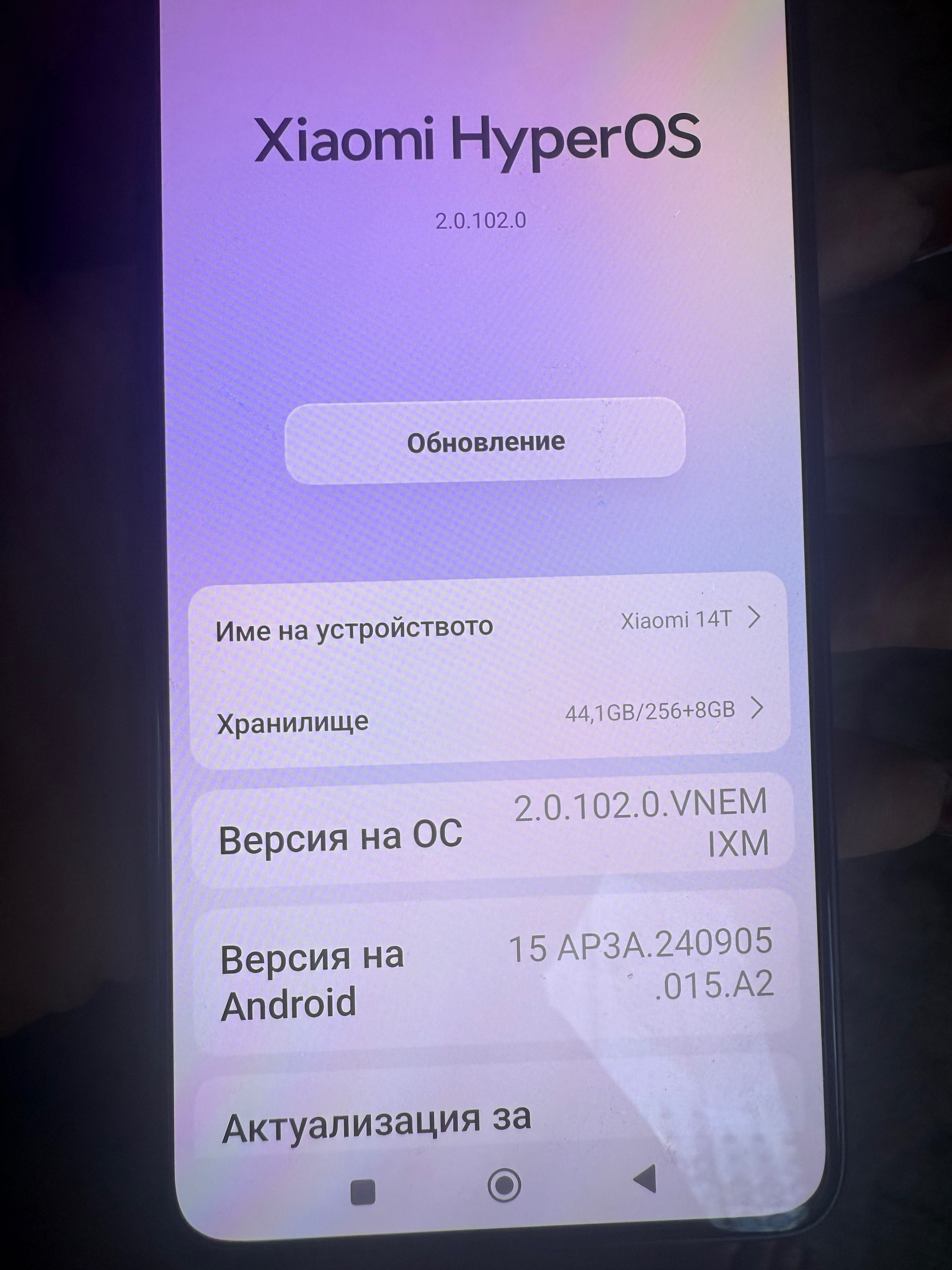 Xiaomi 14T, 256GB, 5G, Titan Black - в гаранция.