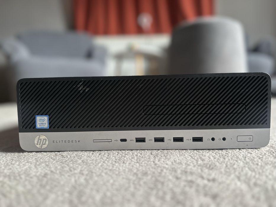 HP EliteDesk 800 G4 SFF i5-8600 CPU Sistem PC 256GB 16GB RAM