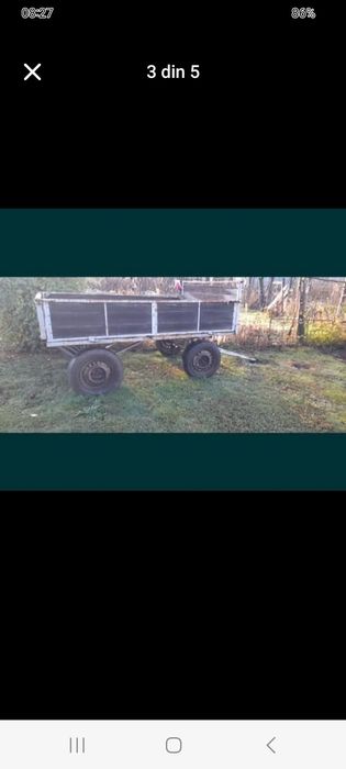 Remorca pentru tractoras