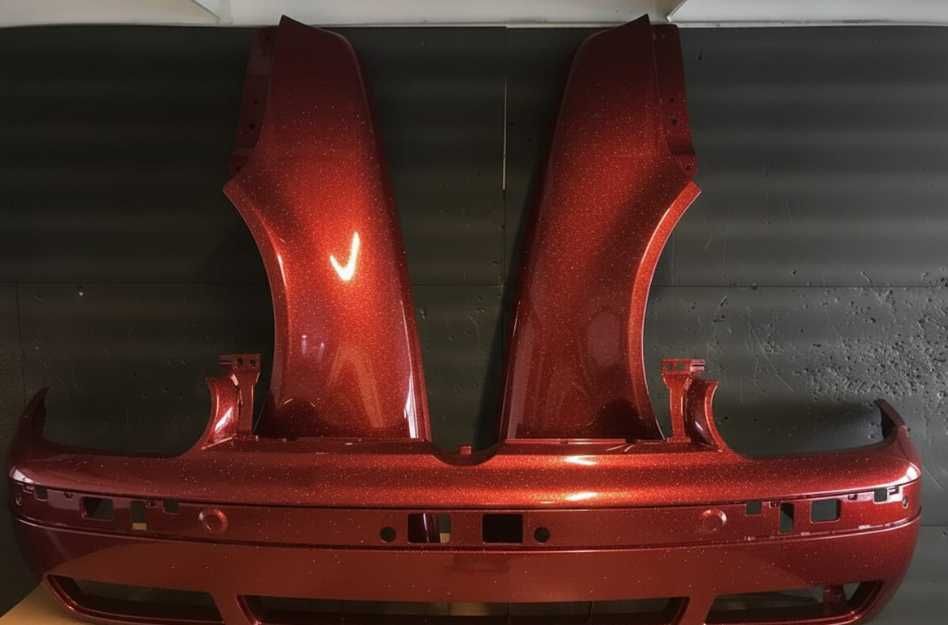 Bara & Aripa Fata Dreapta + Stanga VW Golf 4/IV 1998-2004 LC3K Rosu