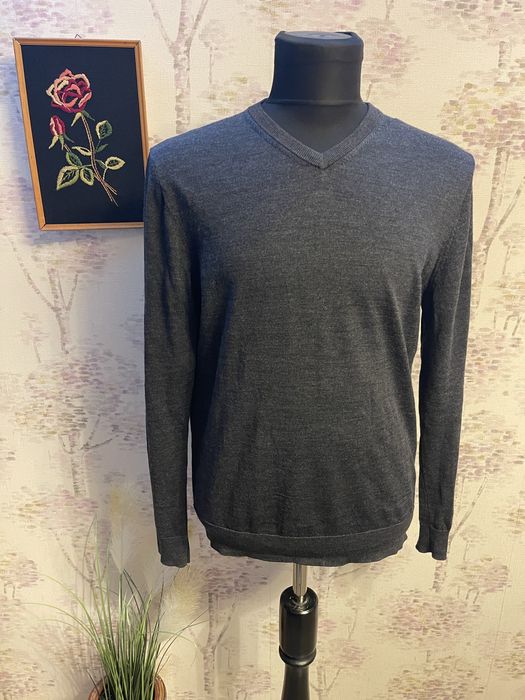 Bluza/pulover barbati 100% lana merino H&M marimea L