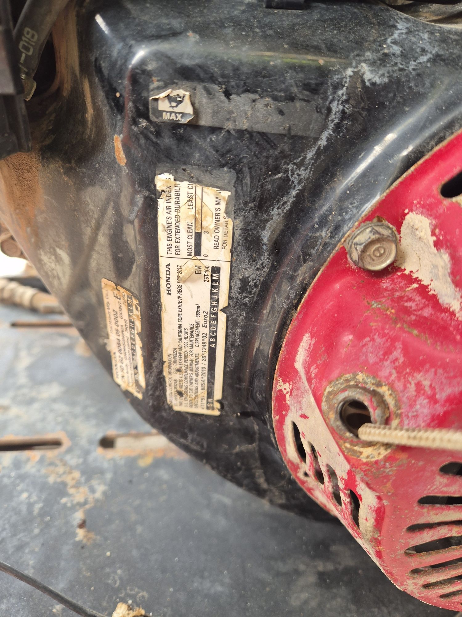 Mașină de tăiat beton asfalt cu motor honda