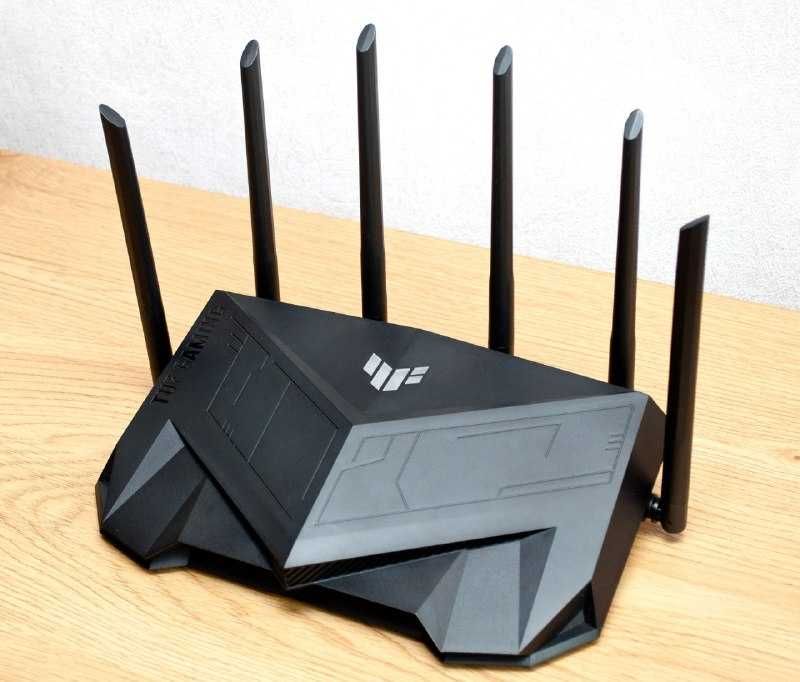 ASUS TUF Gaming AX6000 – kuchli Wi-Fi 6 gaming router aura rgb rog