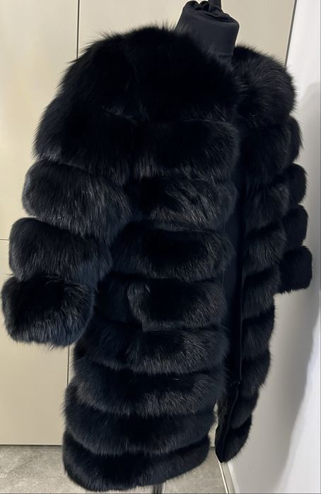 Blană vulpe naturala 6 în 1