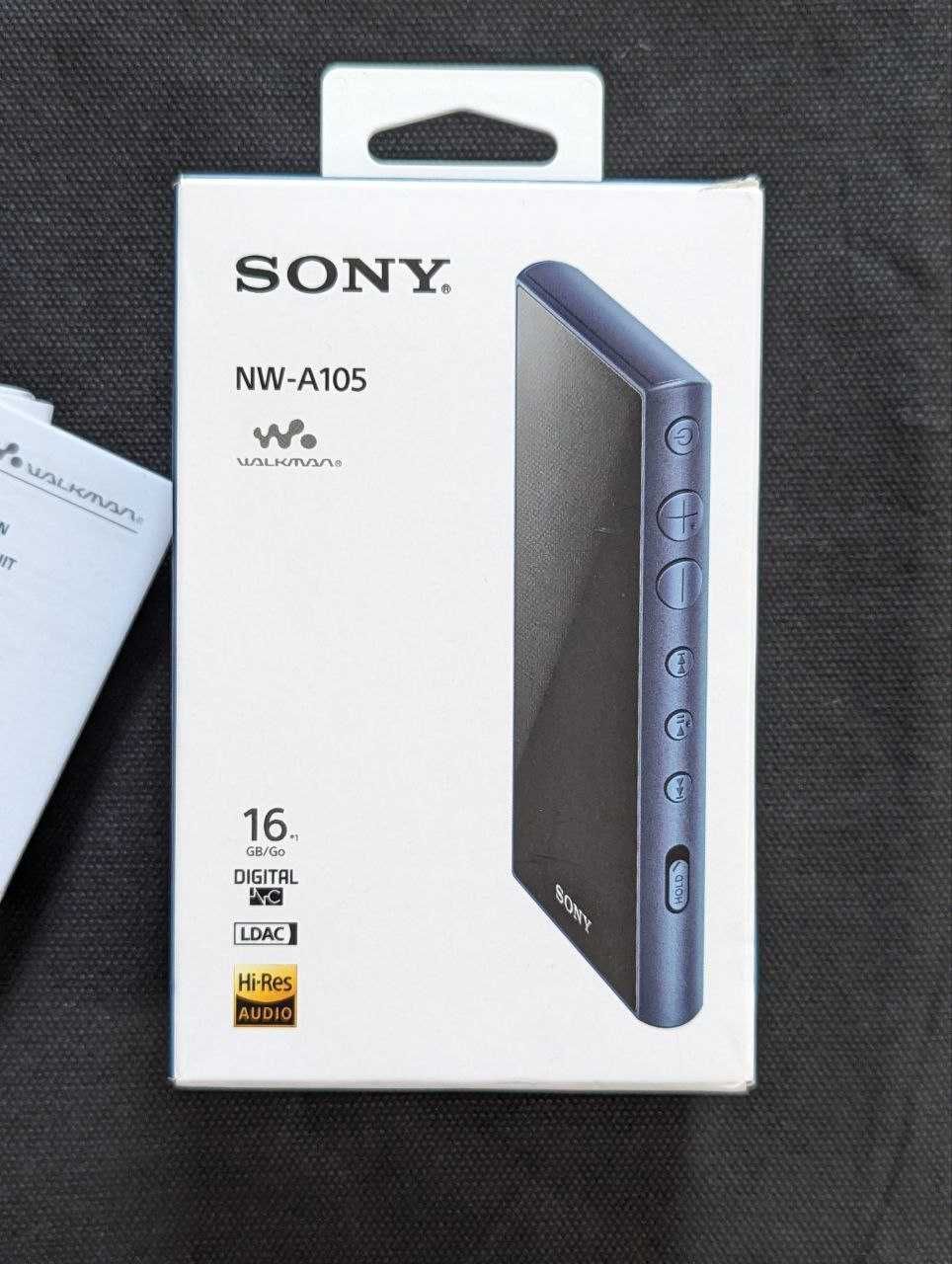 Sony Walkman NW-A105 Hi-Res Аудио плеър с DSEE HX & S-MASTER HX