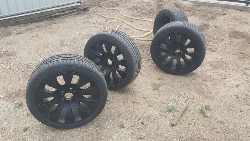 Set jante + anvelope BMW E39 E65