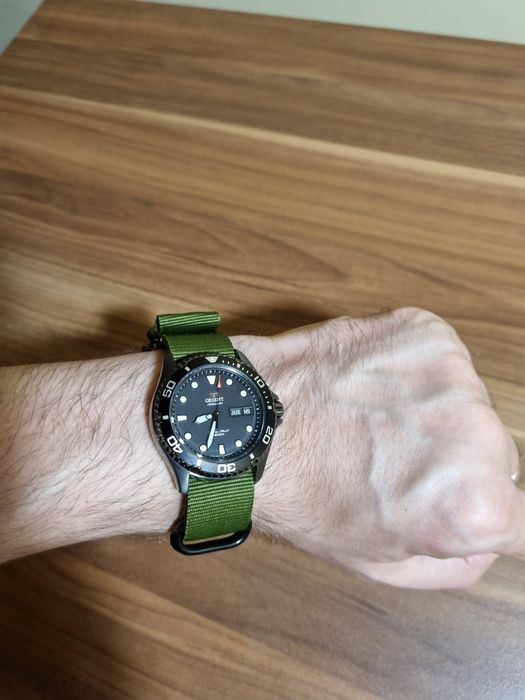 Vand Orient Ray Raven II +curele