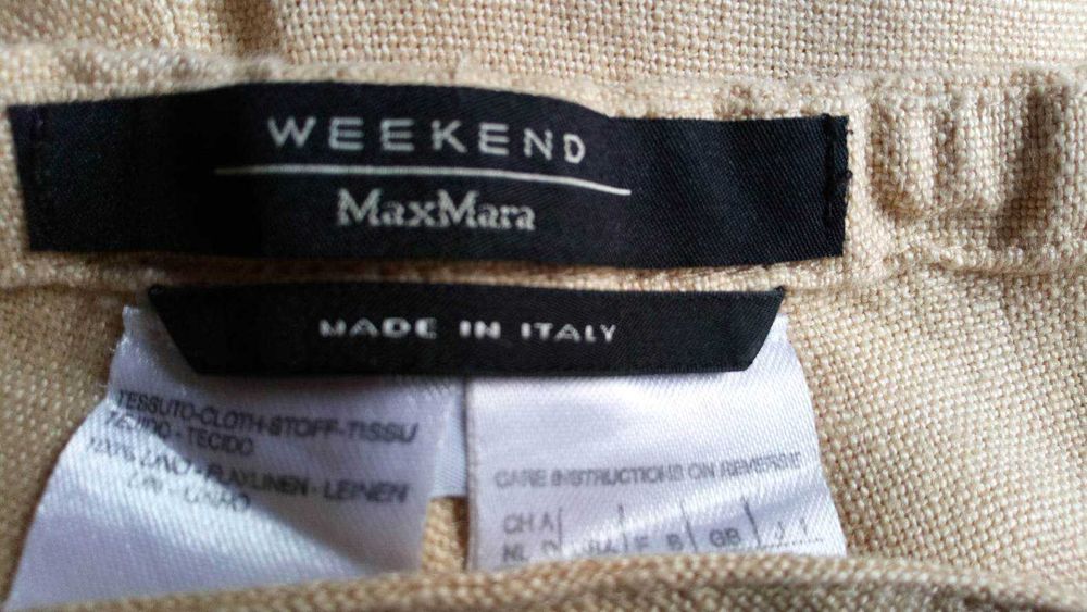 Панталон от лен, Max Mara Weekend, IT 44, нов