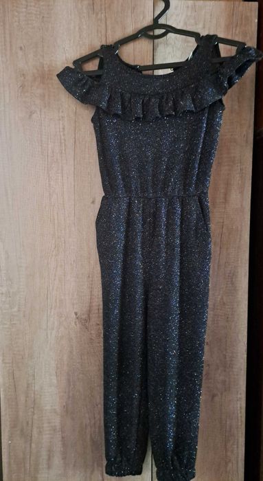 Комбинезон блестящий на девочку