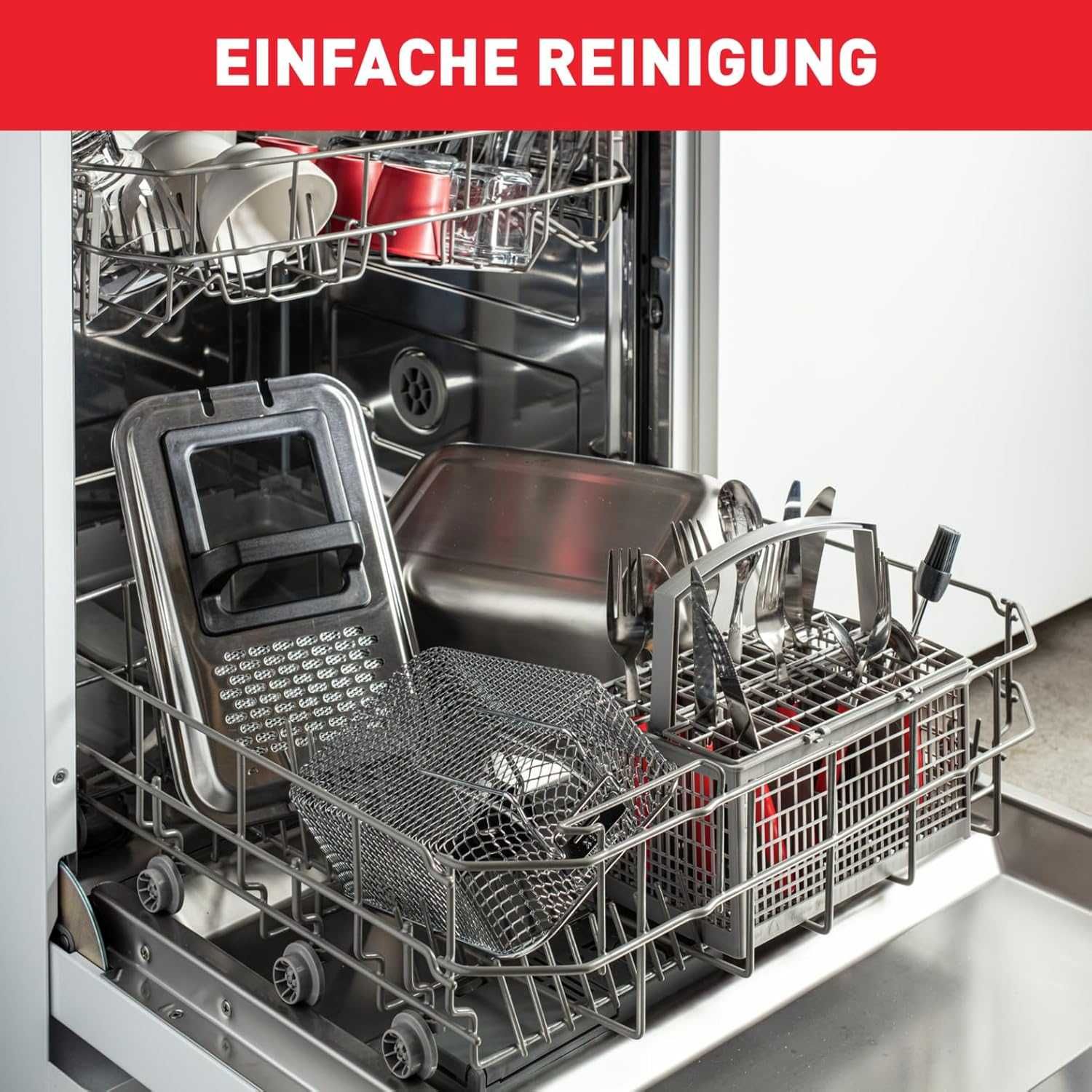 Фритюрник Tefal Oleoclean Pro Inox & Design (FR8040) 3.5L 2300W