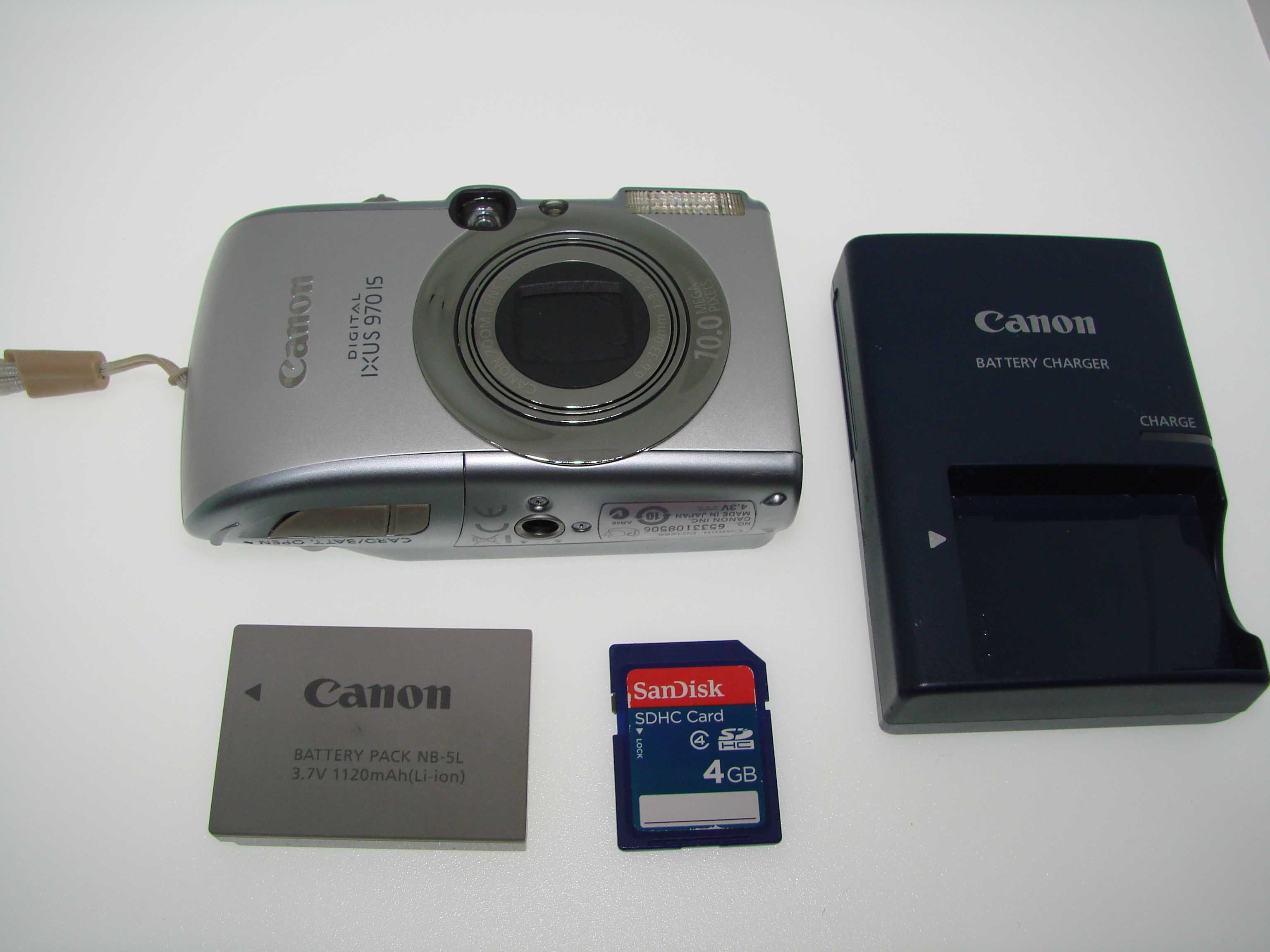 Canon Digital IXUS 970 IS - ултра компактен фотоапарат с 5x Зуум ТОП