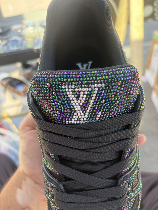 Louis vuiton cristal trainers 2025