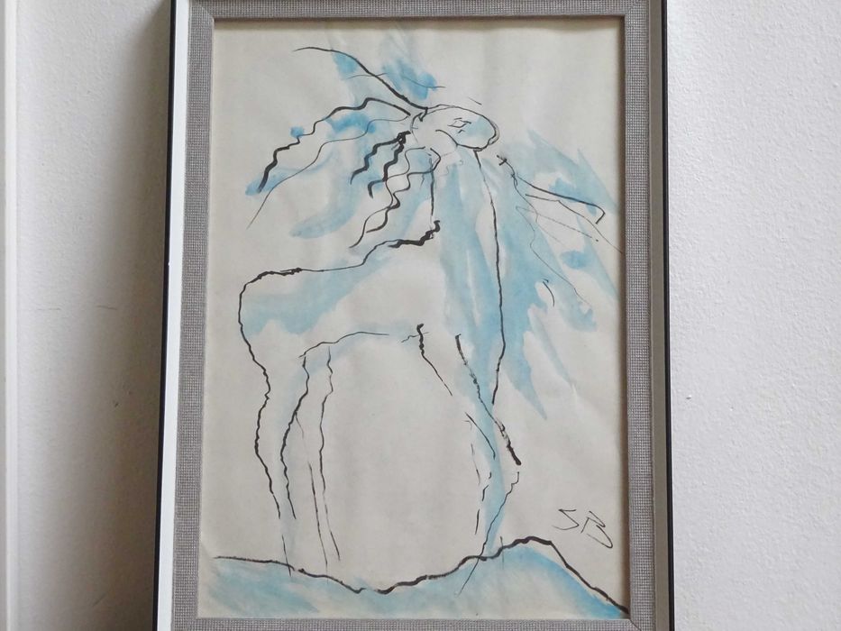 Sabin Balasa, “Cerb”|  Tablou in Tus si Culoare