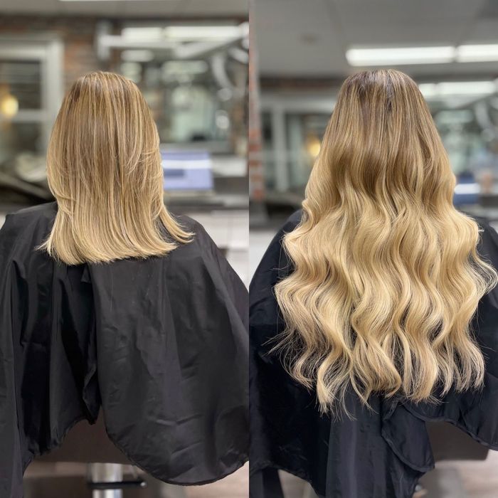 Extensii din par natural Iasi cheratina microring