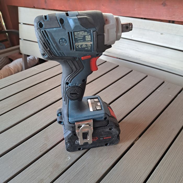 Autofiletanta impact Bosch Gds 18 330 hc+acumulator 5.5 ah