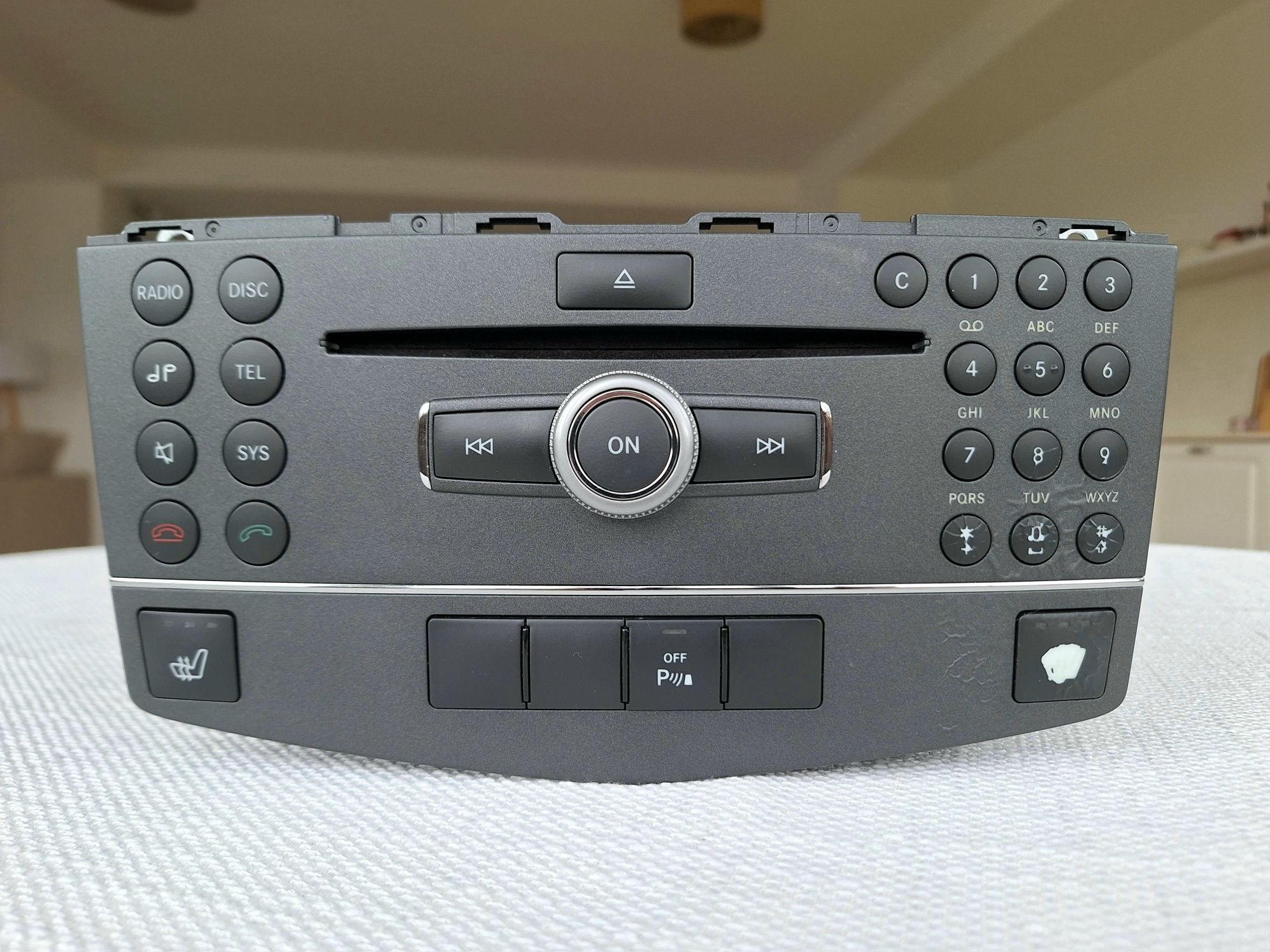 Radio CD Mercedes C180 W204 A2049007202 panou control