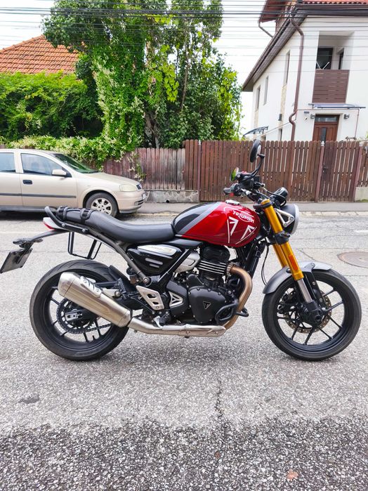 Triumph Speed 400, garanție 2026, ultima revizie efectuată