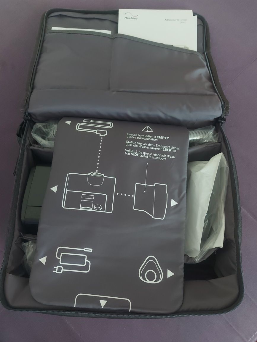 Продавам CPAP апарат ResMed AirSense 10 Elite – стандартен модел за ле