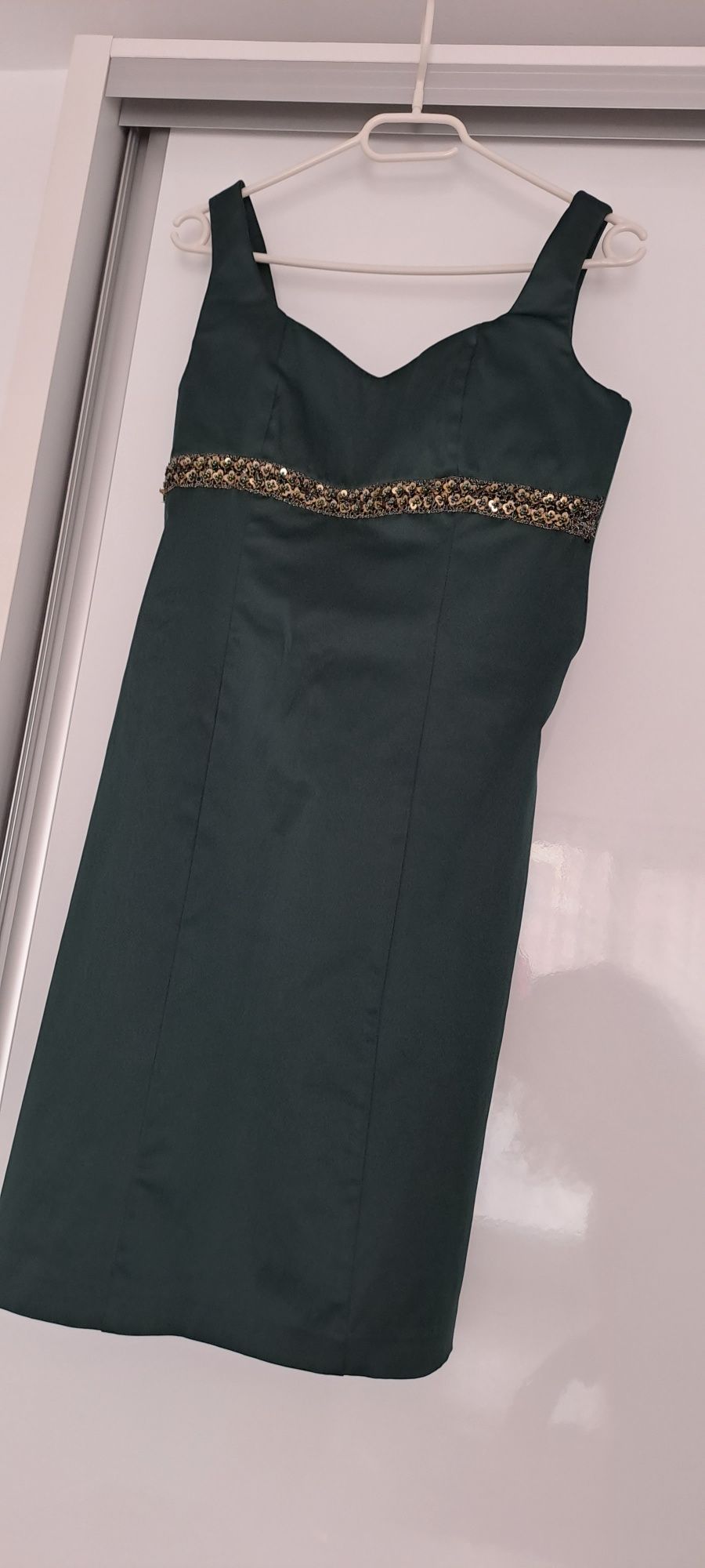 Rochie noua, Asos,verde smarald