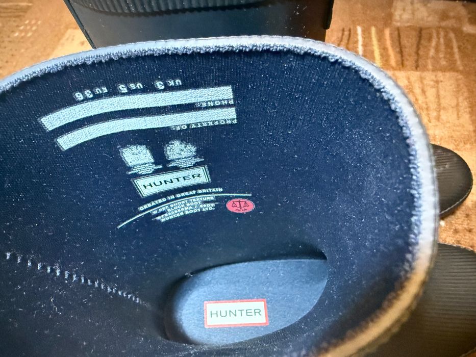 Hunter 36 номер Гумени ботуши носени веднъж
