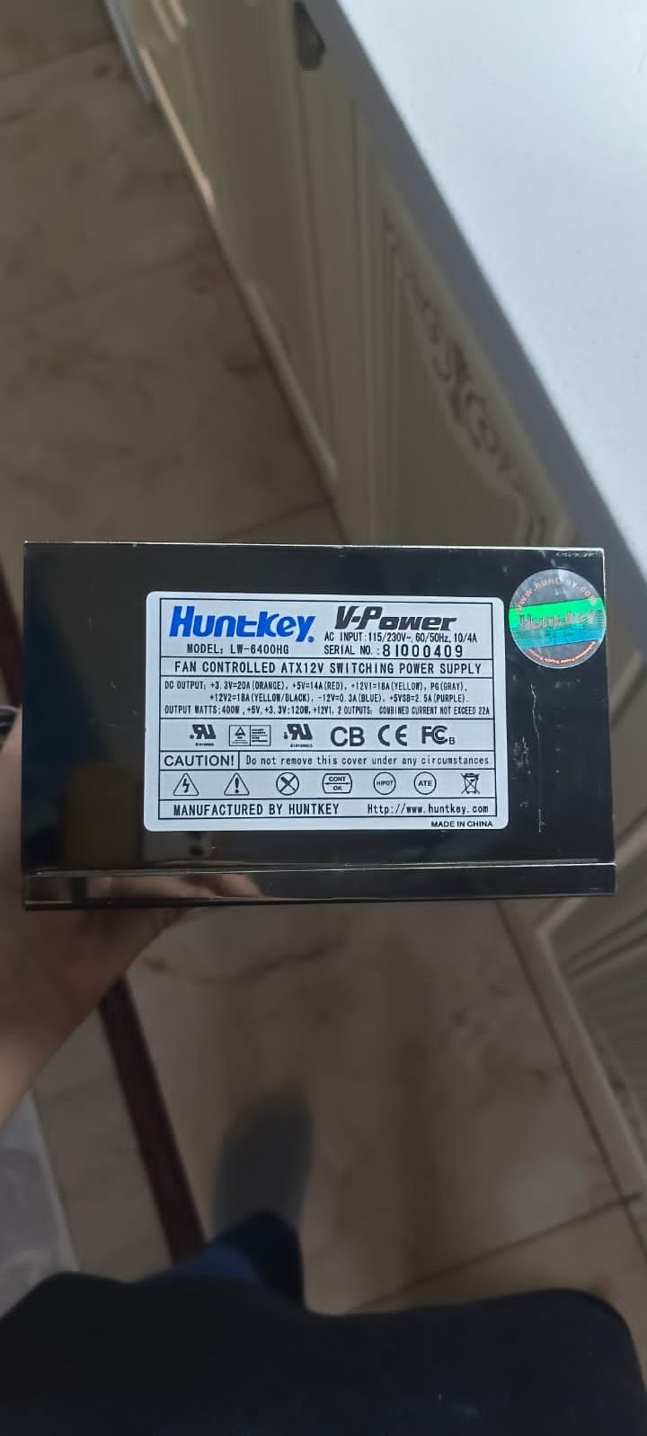 Блок питания от hunkey