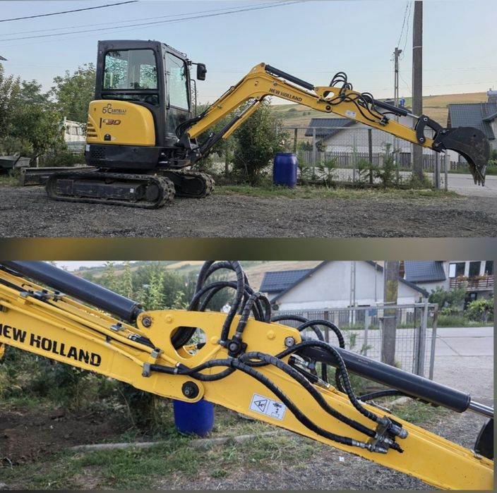 Miniexcavator Fiat Hitachi ZX29U-3  cu AC  mini excavator