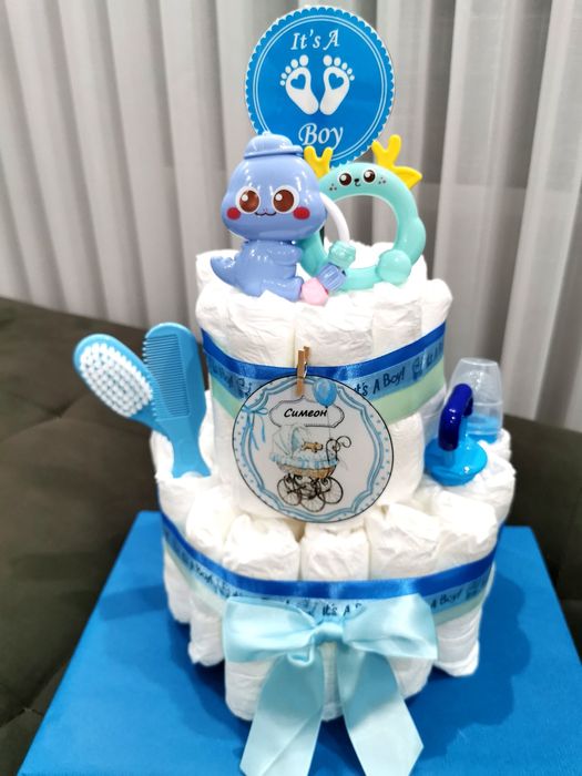 Торта от памперси