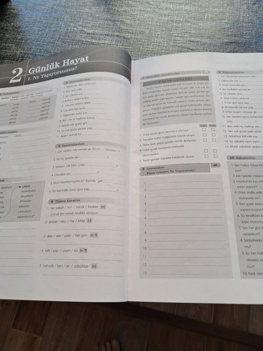 Учебник турецкого языка, Хитит, HİTİT