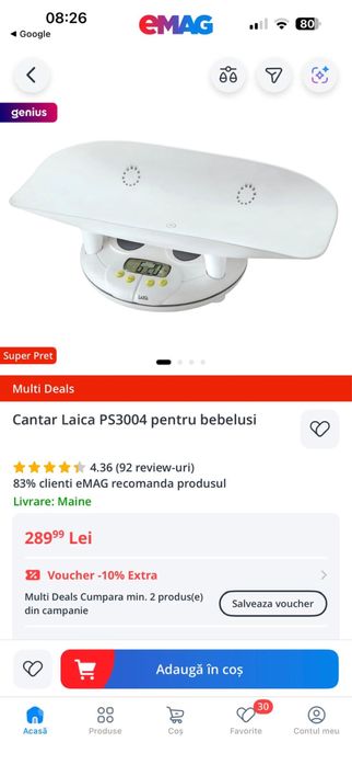 Cantar Leica 3004 Baby