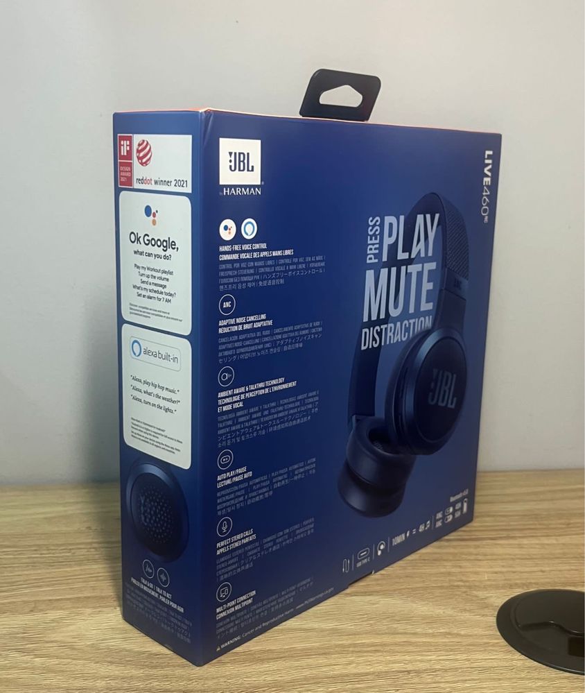 Наушники JBL Live 460 NC