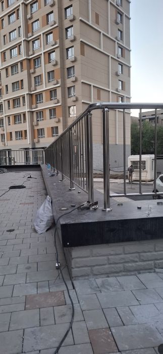 Перила из нержавеющей стали