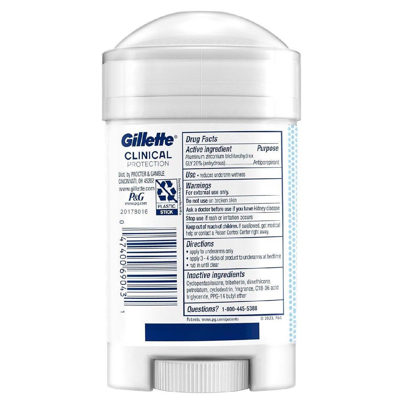Клинический антиперспирант и дезодорант Gillette для мужчин, аромат ар