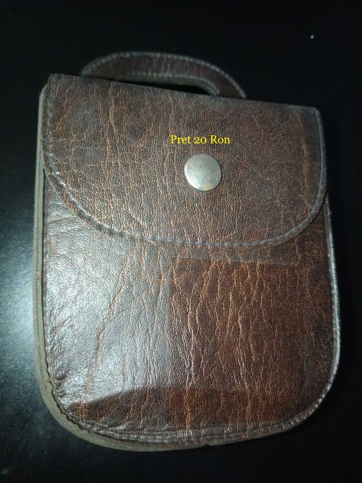 Doua borsete si o gentuta mica din piele naturala