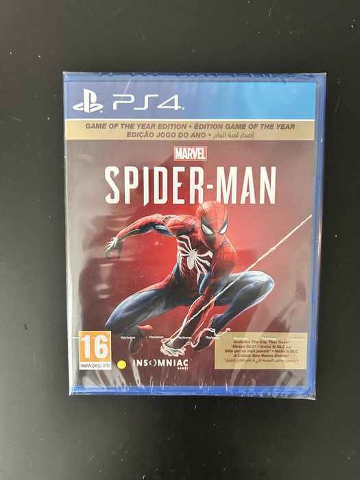 Marvel's Spider-Man: Game of the Year (PS4) - НОВА, НЕРАЗОПАКОВАНА