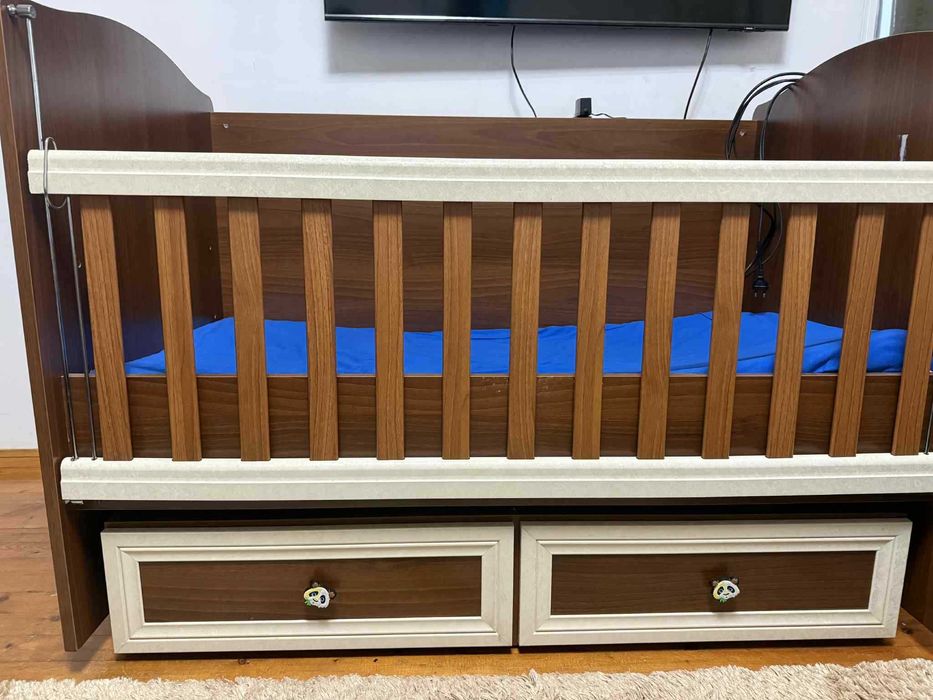 децко легло  с кокосов матрак