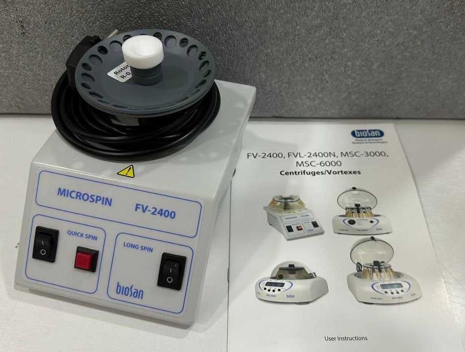 Центрифуга вортекс FV-2400 Micro-spin для микропробирок и стрипов