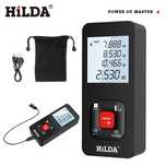 Презареждаща се акумулаторна лазерна ролетка HILDA 50м, 120м