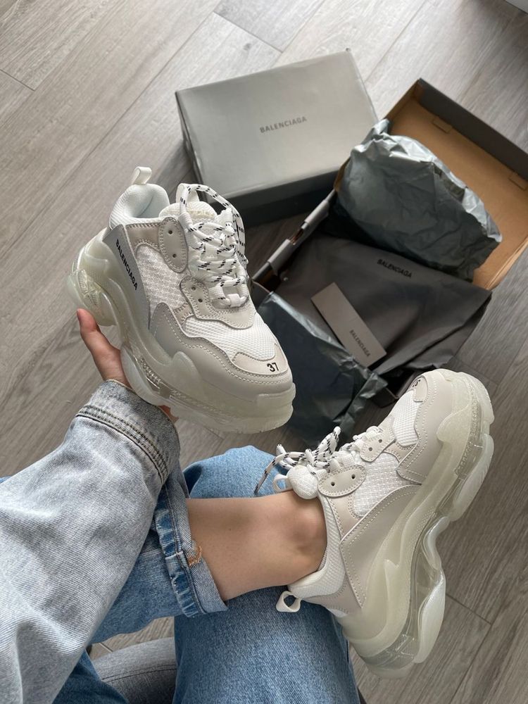 Balenciaga Triple S /Piele / Livrare 1 zi / 36-45