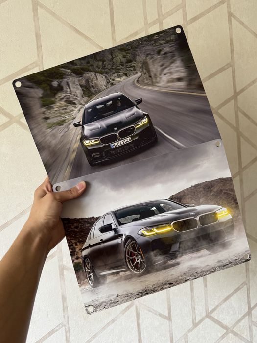 Новые постеры BMW на оргстекле — стильный декор