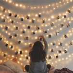 Гирлянда LED  подсветка прищепки