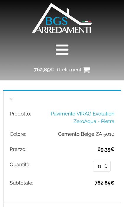 Parchet SPC Virag Evolution zero aqua