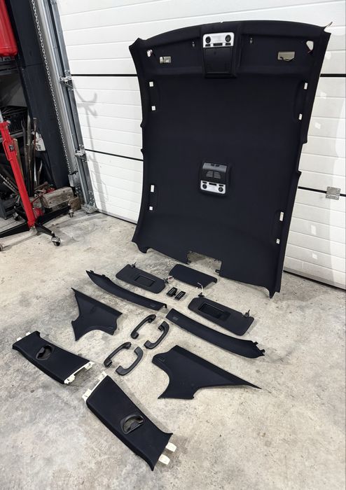 Оригинален черен таван пълен комплект за 3та серия bmw Е90 седан