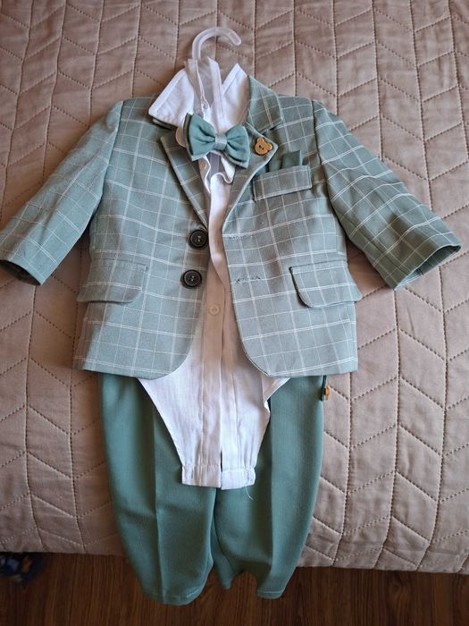 Costum elegant bebe, 3-6 luni