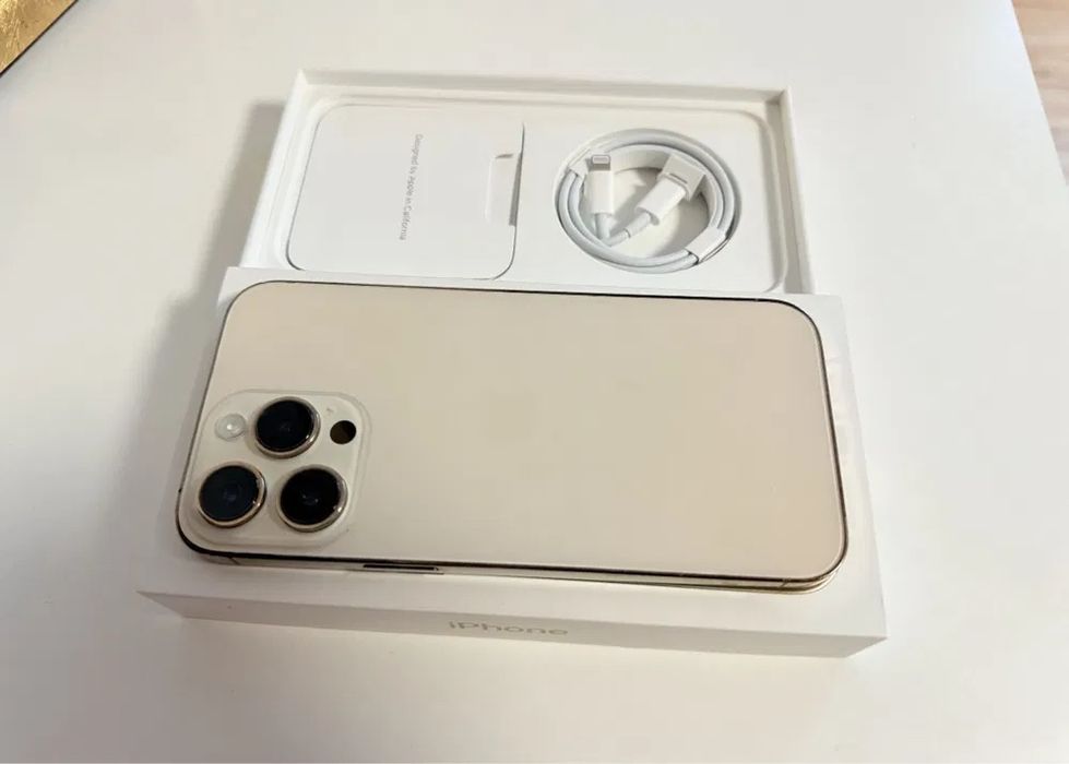 iPhone 14 Pro Max Gold 128GB 10/10 11 12 13 15 16 S21 S22 S23 S24 Plus