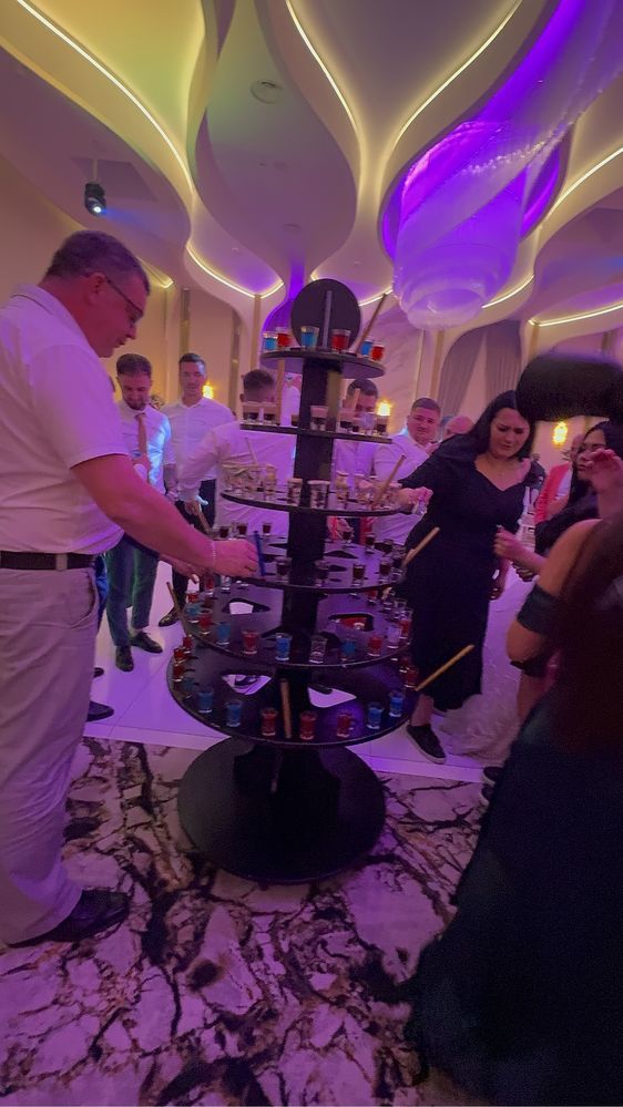 Tort shoturi / tortul mirelui /tort majorat , numarul 18(shoturi)